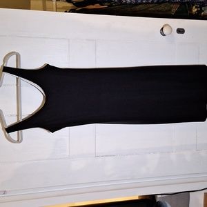 Vintage 80s black dress